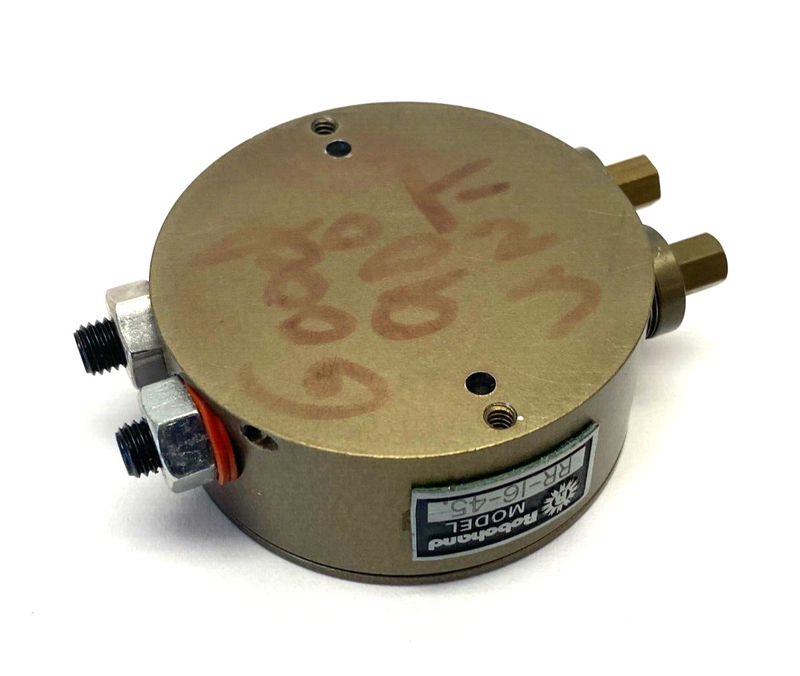 Robohand RR-16-45 Pneumatic Flange Rotary Actuator 45 Degree Size 16 - Maverick Industrial Sales