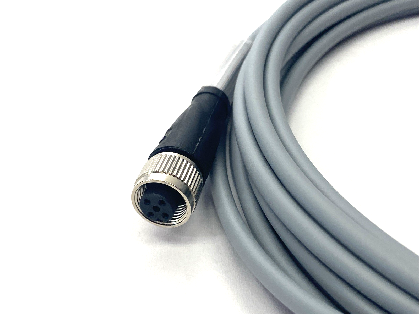 Pepperl+Fuchs V1-G-5M-PUR Female Cordset M12 4-Pin To Leads 5m 034442 - Maverick Industrial Sales