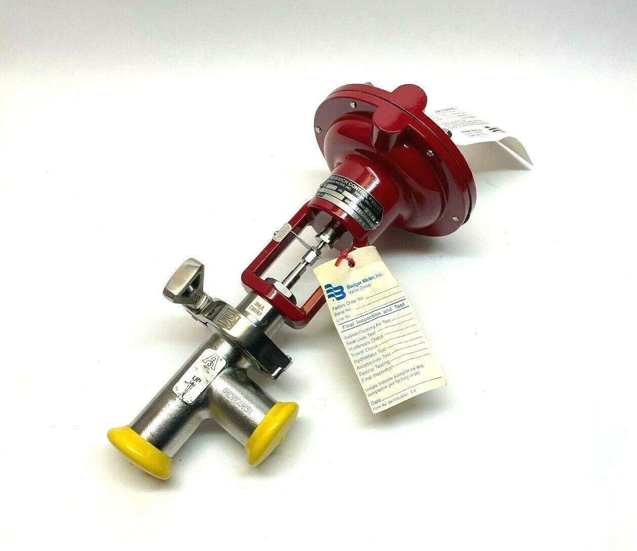 Research Control Valve, ATC, 3-15,1005ASY3LY0CSALN3L Flow Control Valve - Maverick Industrial Sales