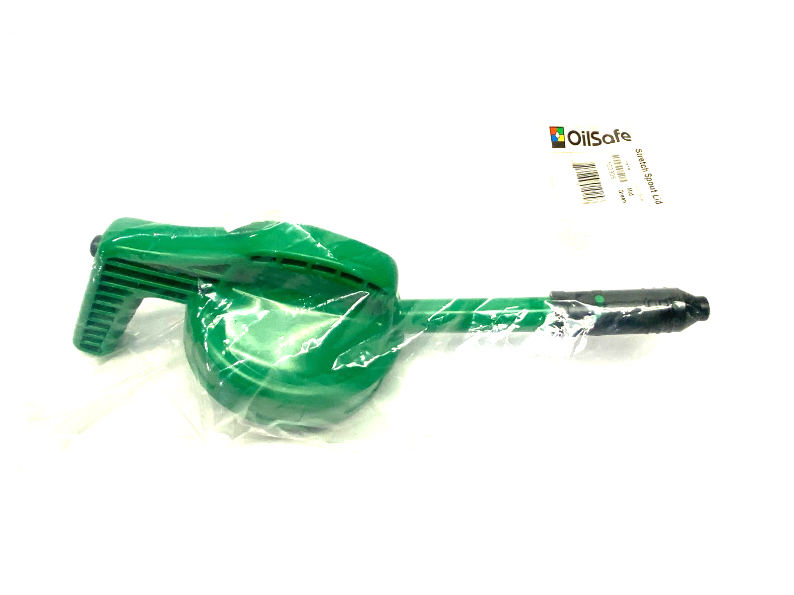 100305 | Oilsafe Stretch Spout Lid, Mid Green - New - Maverick Industrial Sales