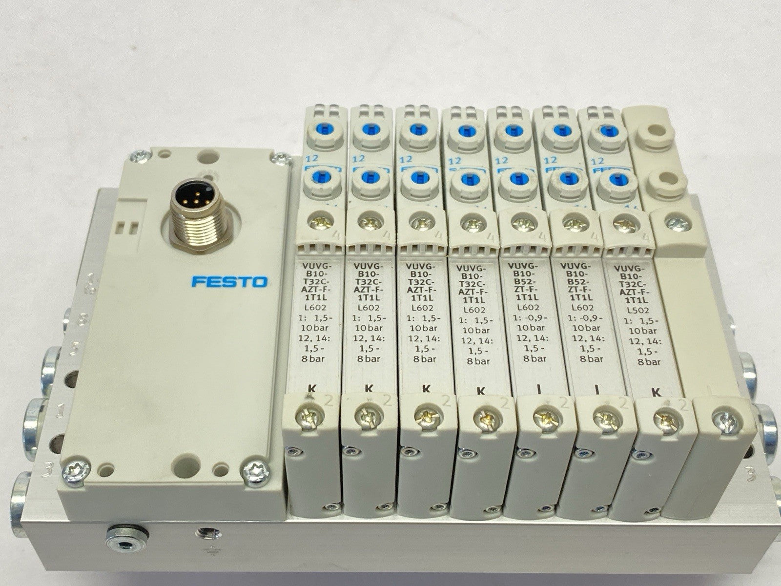 Festo VTUG-10-VRLK-B1T-Q10B-UB-QH4SU-4KQH6JQH6JQH6KL Valve Terminal 573606 - Maverick Industrial Sales