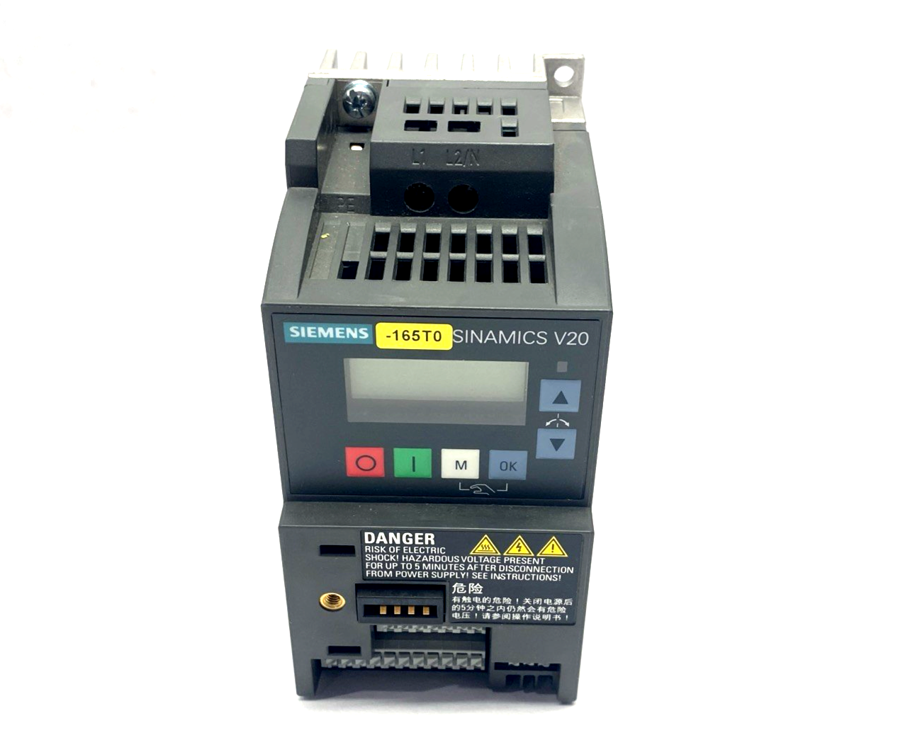 Siemens 6SL3210-5BB13-7BV1 SINAMICS V20 200-240V 1AC 0.37 kW - Maverick Industrial Sales