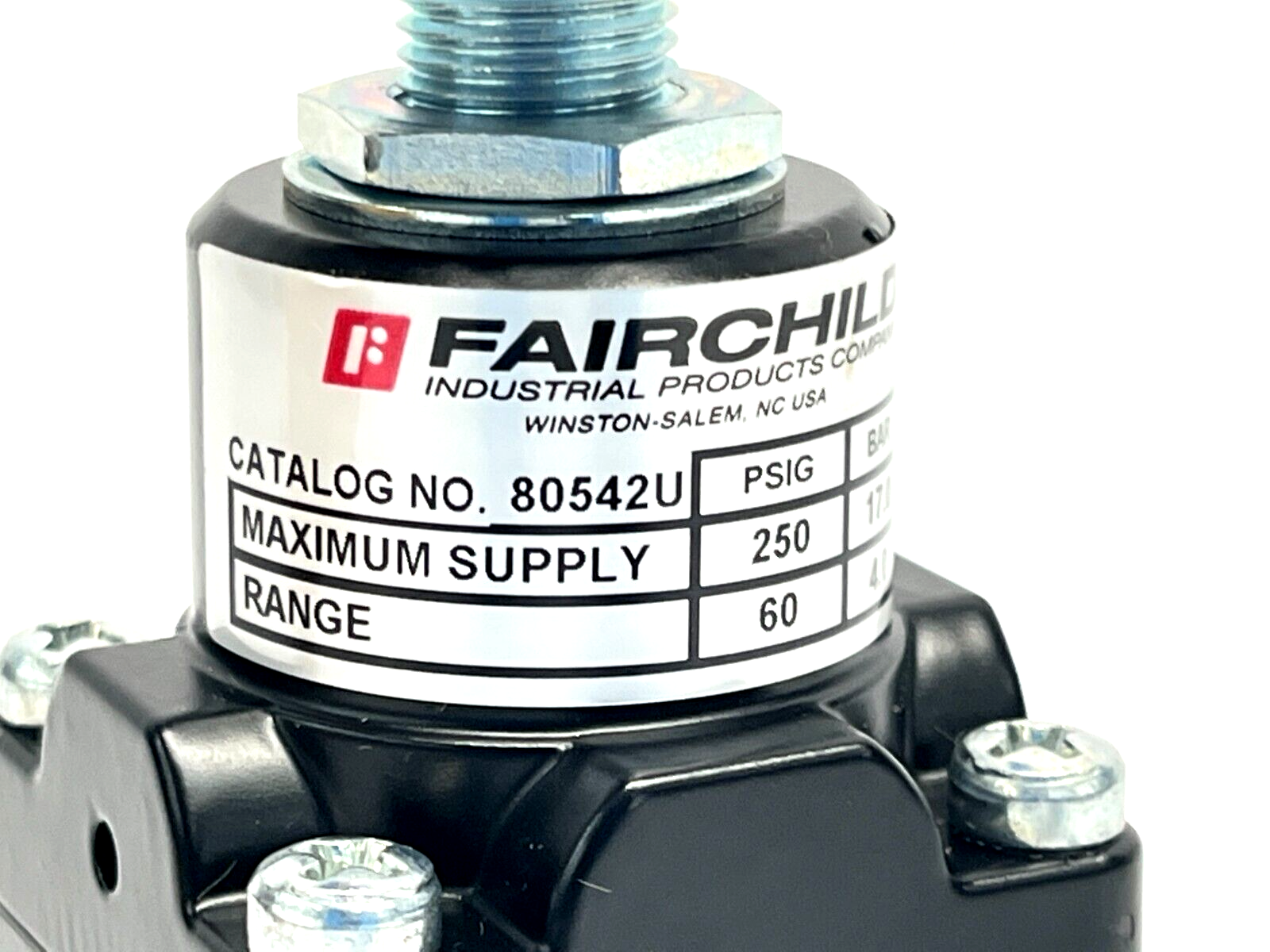 Fairchild 80542U Pneumatic Regulator 1-60 PSI 1/4" BSPT - Maverick Industrial Sales