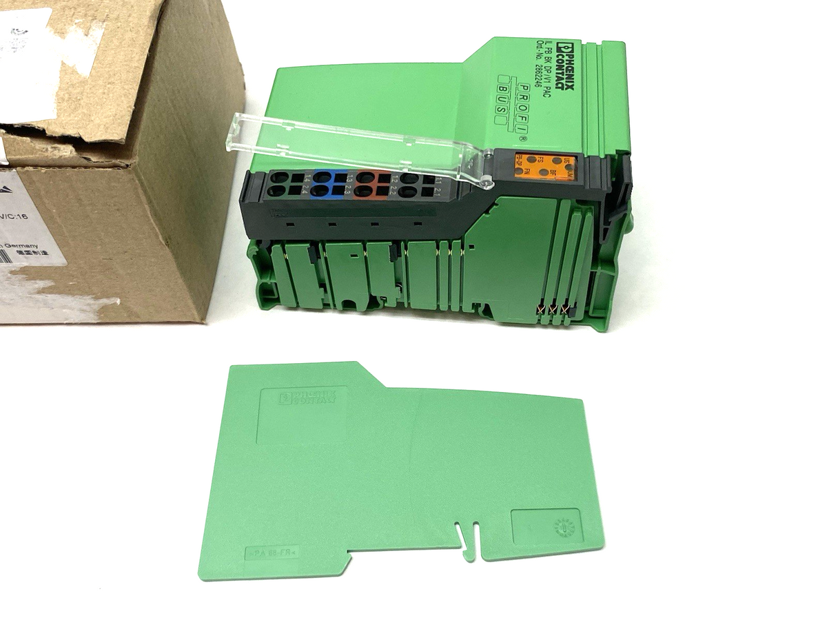 Phoenix Contact IL PB BK DP/V1-PAC Inline PROFIBUS DP Bus Coupler 2862246 - Maverick Industrial Sales
