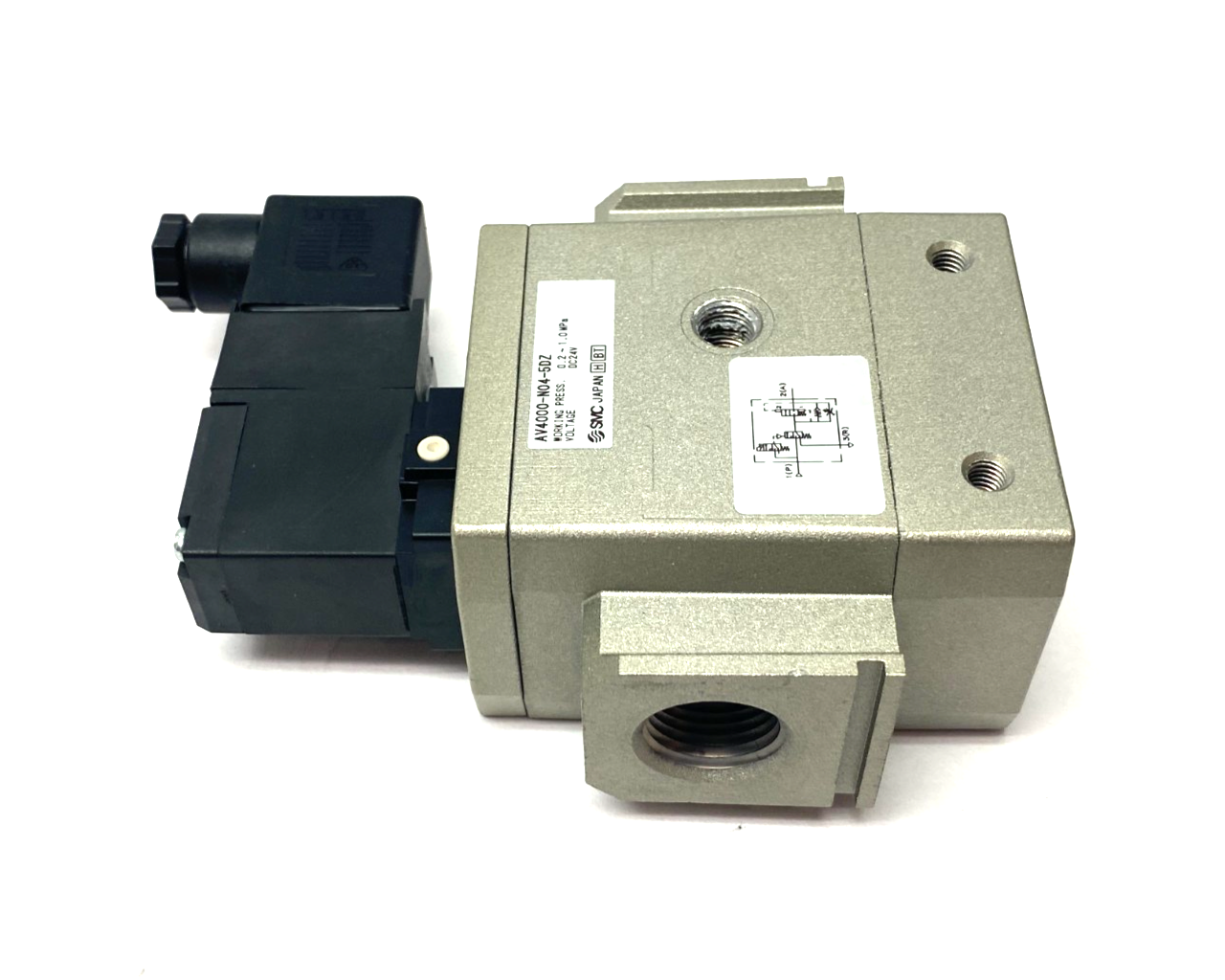 SMC AV4000-N04-5DZ Pneumatic Soft Start-Up Valve, 1/2" NPT - Maverick Industrial Sales
