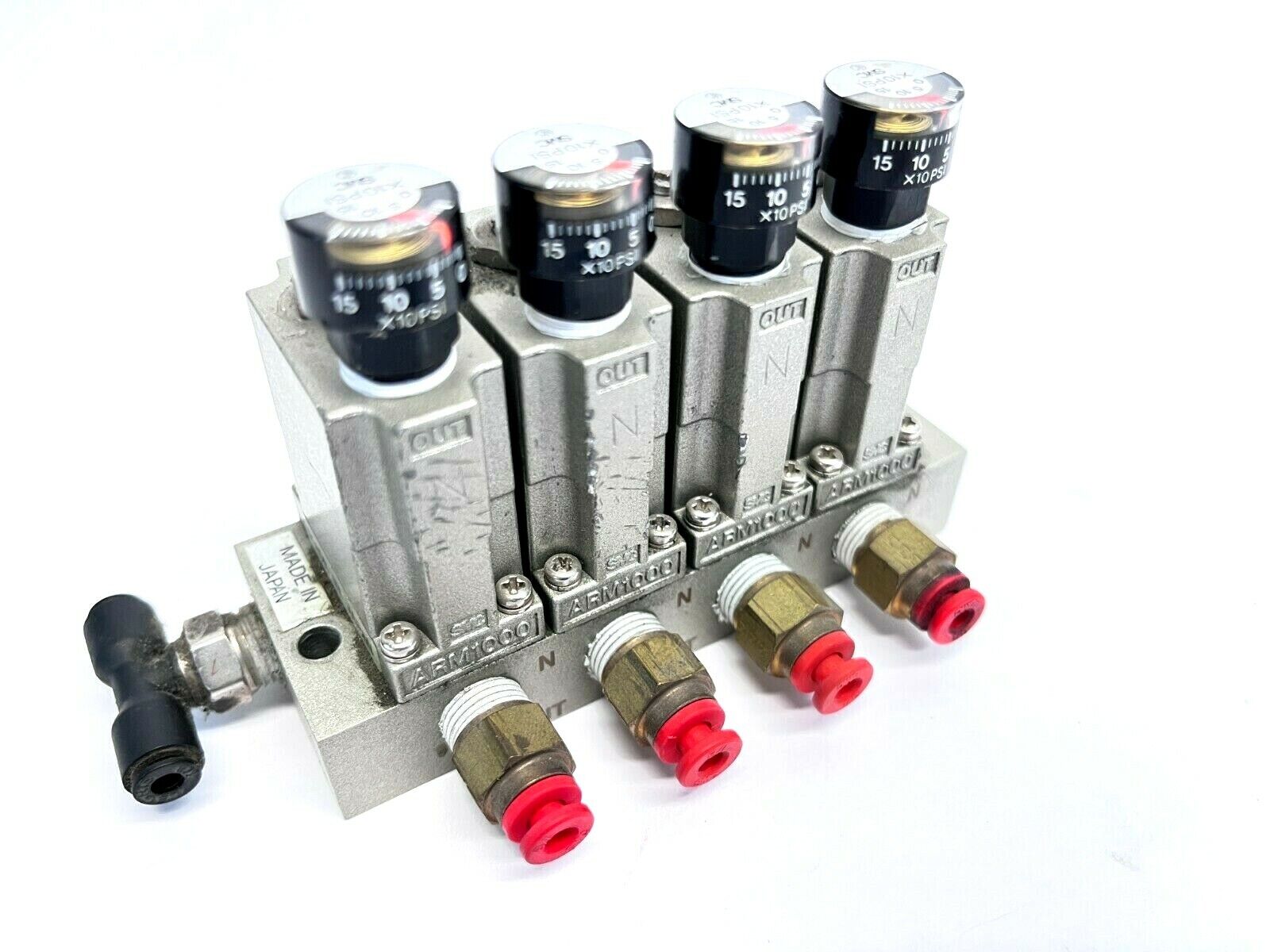 SMC ARM1000-4B1-01G Manifold Regulator Series ARM1000 - Maverick Industrial Sales