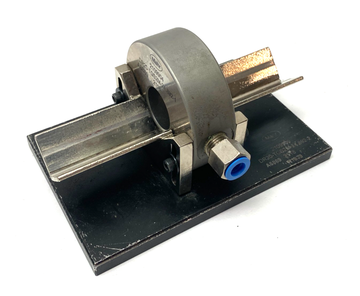 Mahr 2109904 Dimensionair 2-Jet Air Ring Gauge DR20-TGS2M-24.892-1 w/ Base Plate - Maverick Industrial Sales
