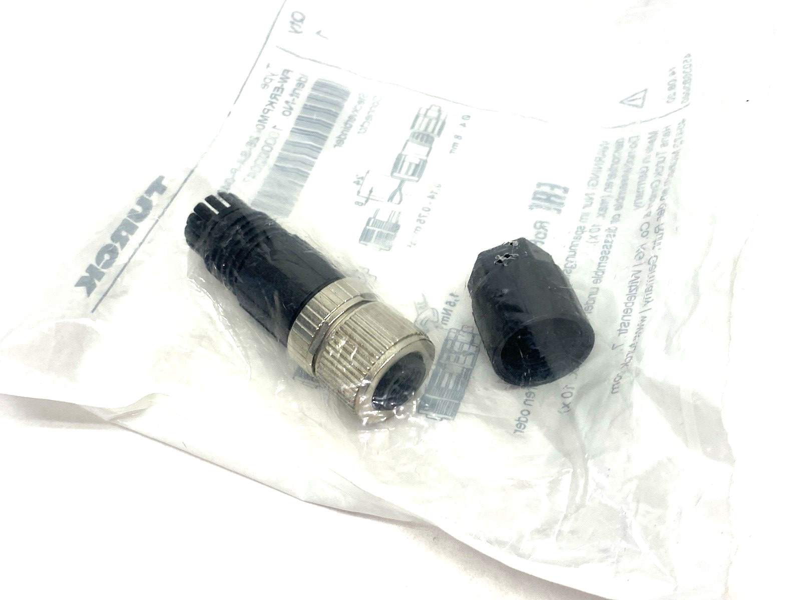 Turck FW-ERKPM0426-SA-P-0408 Field Wireable Connector Female Straight 100002047 - Maverick Industrial Sales