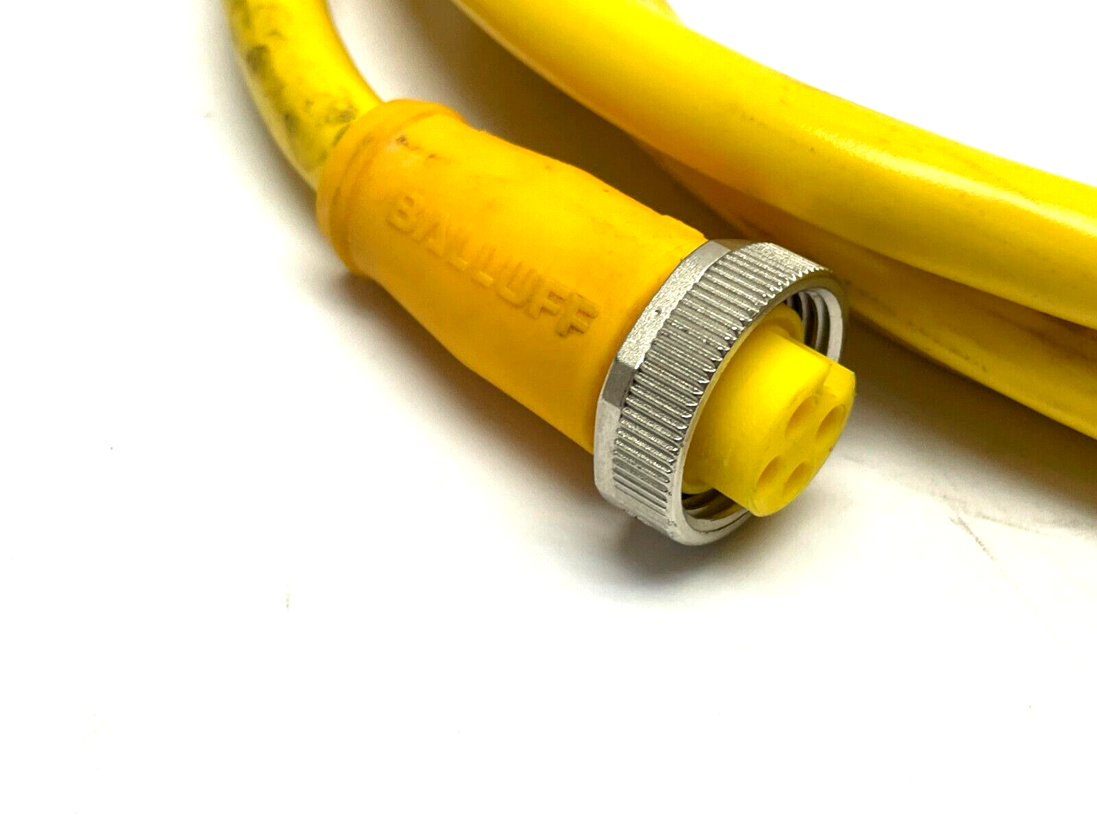 Balluff BCC090Y Single-Ended Cordset 8ft Length BCC A314-0000-10-003-VX44W6-050 - Maverick Industrial Sales