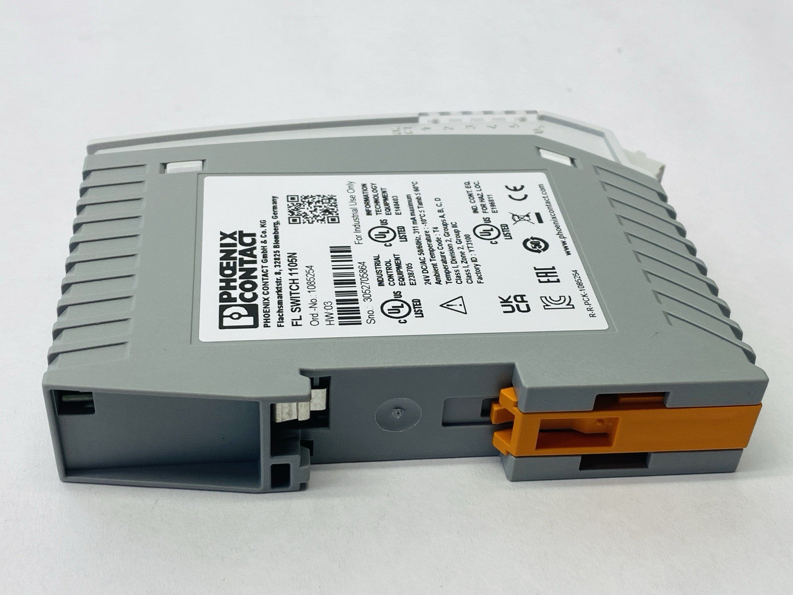 Phoenix Contact FL SWITCH 1105N Industrial Ethernet Switch 1085254 - Maverick Industrial Sales