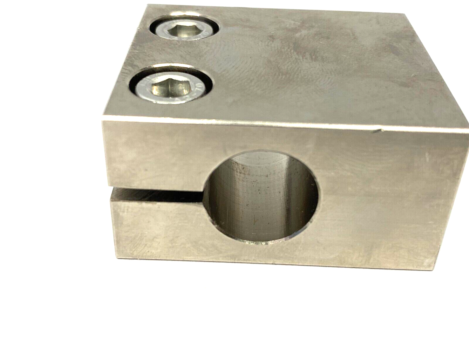 MiSUMi CLHNM15 Square Block Clamp, Side Mount, for 15mm Round Shaft - Maverick Industrial Sales