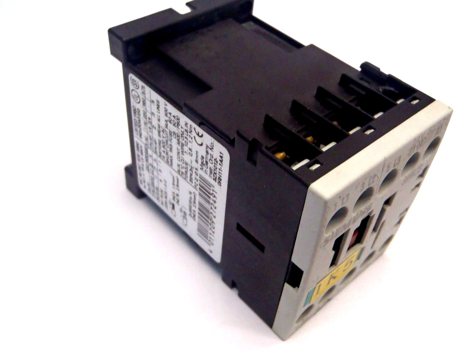 Siemens 3RT1015-1AB02 Contactor 16A 600V 24V 50/60Hz - Maverick Industrial Sales
