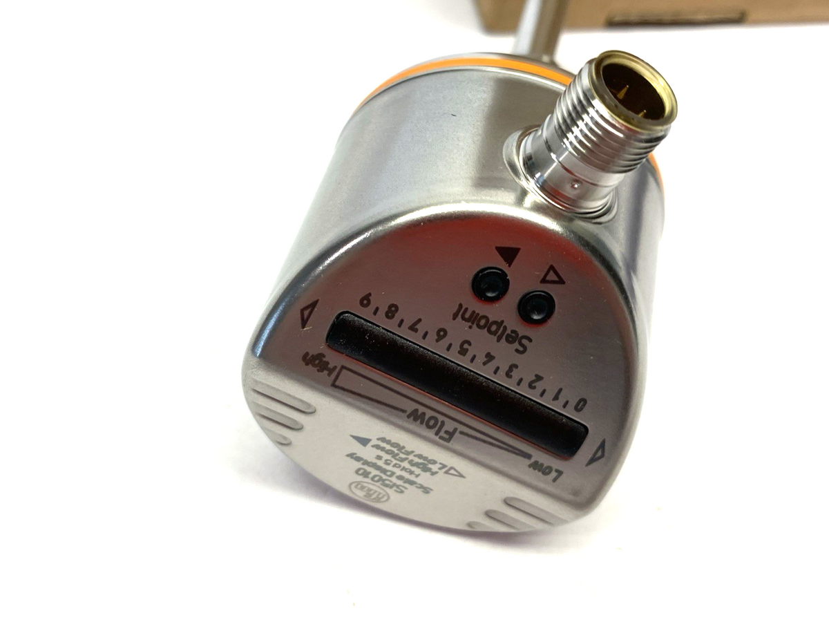 SI5010 | Ifm Flow Monitor for Liquid/Gas, Bar Graph Display, SID10ADBFPKG/US-100 - New – Open box - Maverick Industrial Sales