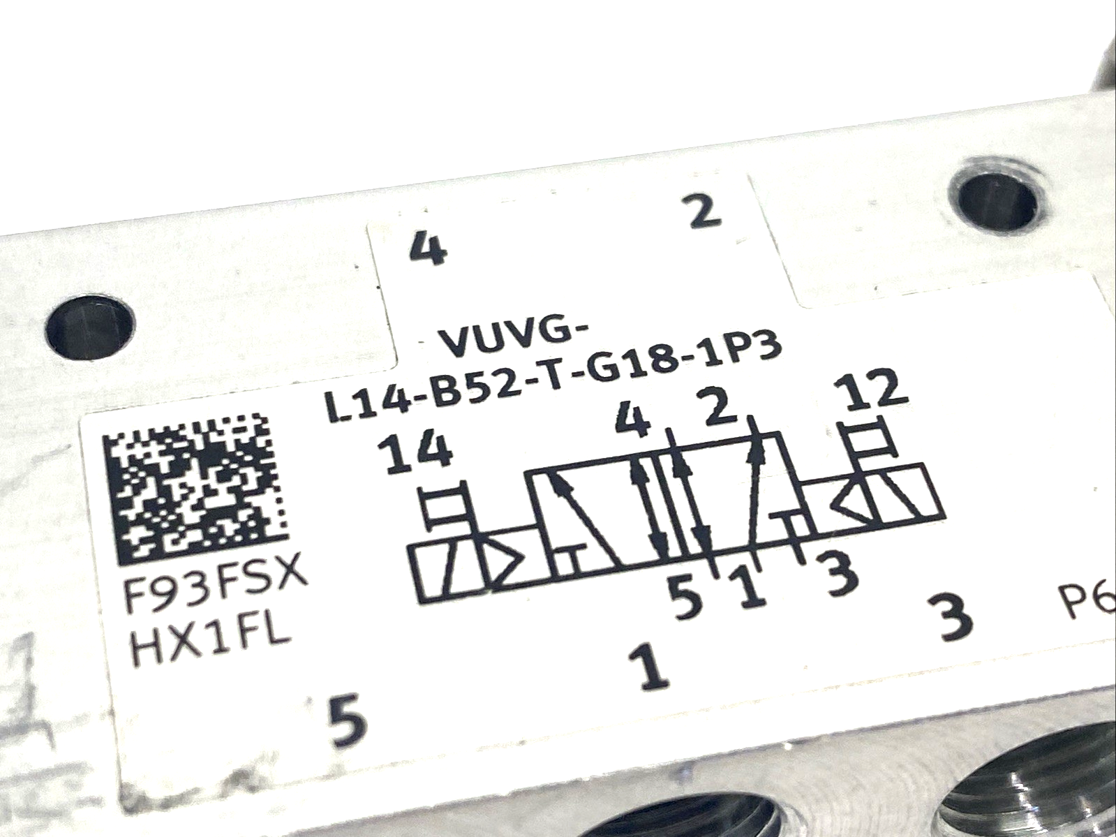 Festo VUVG-L14-B52-T-G18-1R8L Air Solenoid Valve 5/2, Bistable 574230 - Used - Maverick Industrial Sales
