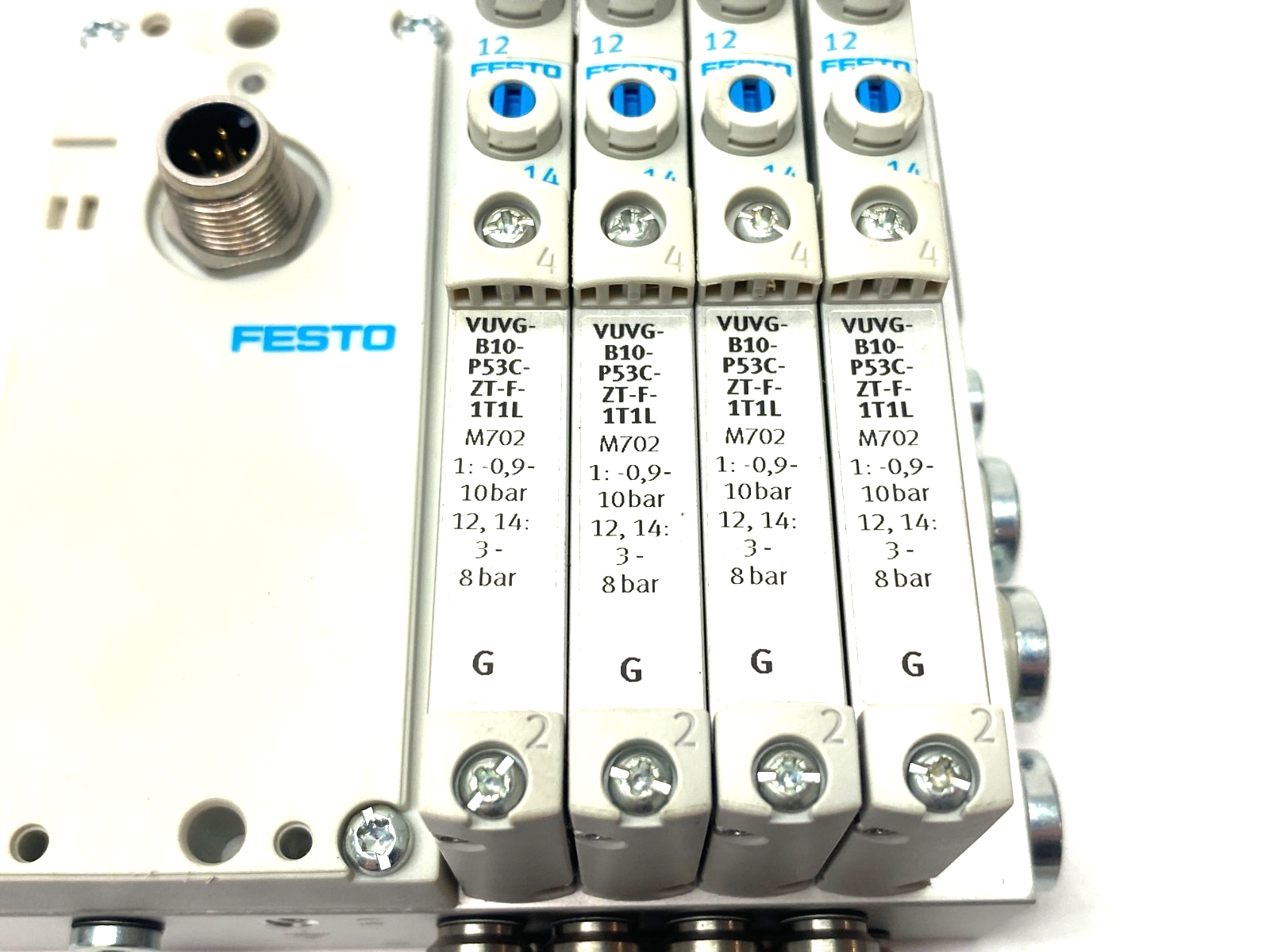 Festo VTUG-10-VRLK-B1T-G18L-UL-Q6S-4G Valve Manifold Terminal 573606 - Maverick Industrial Sales