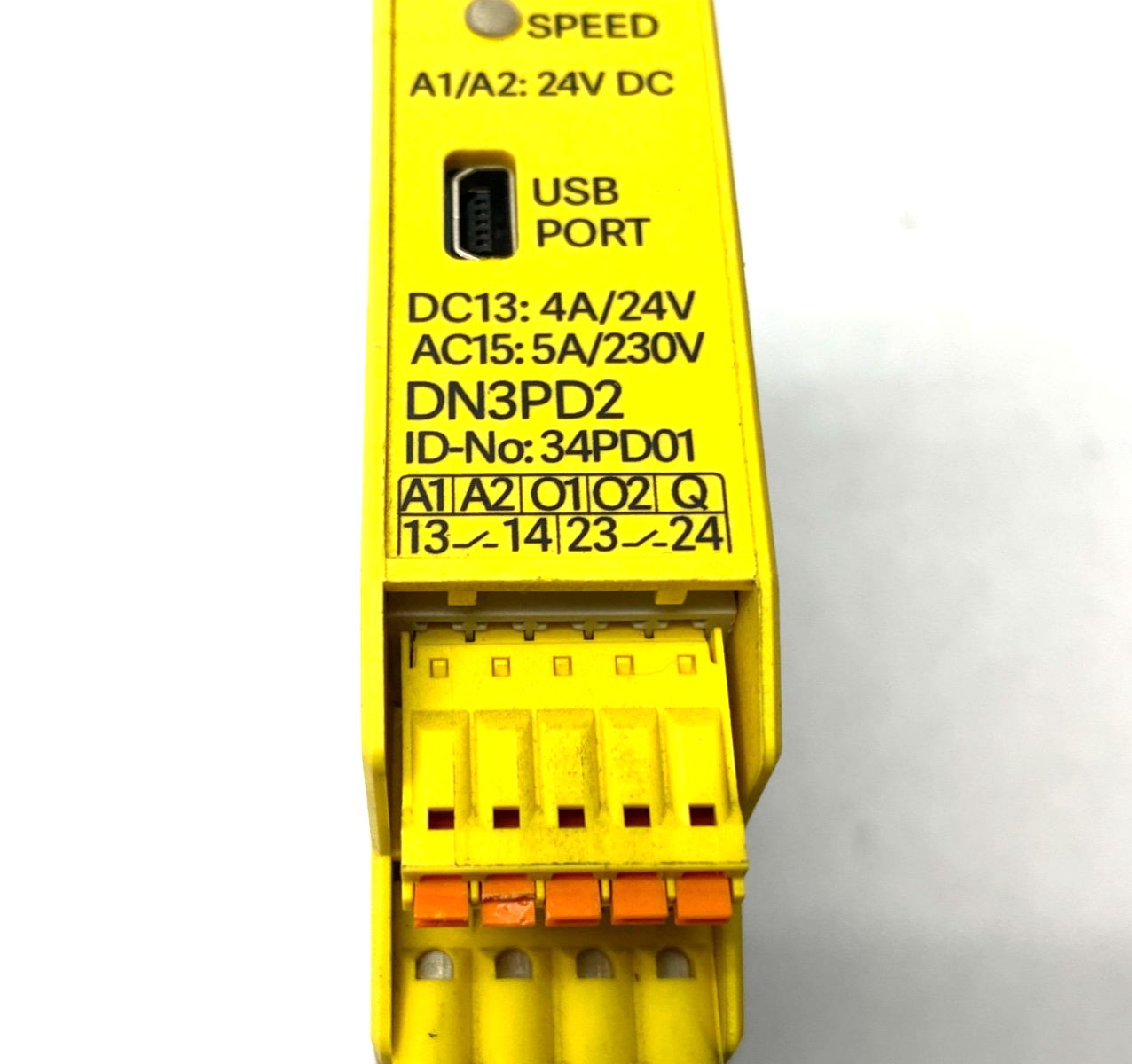 Dina Elektronik 34PD01 SAFEONE Speed Monitor Module DN3PD2 - Maverick Industrial Sales