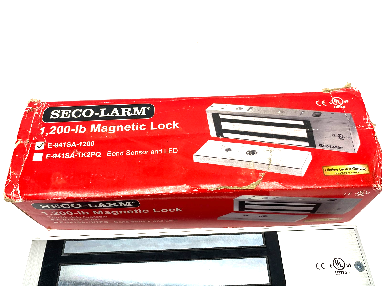 Seco-Larm E-941SA-1200 Electromagnetic Lock 1200lbs Hold Force - Maverick Industrial Sales