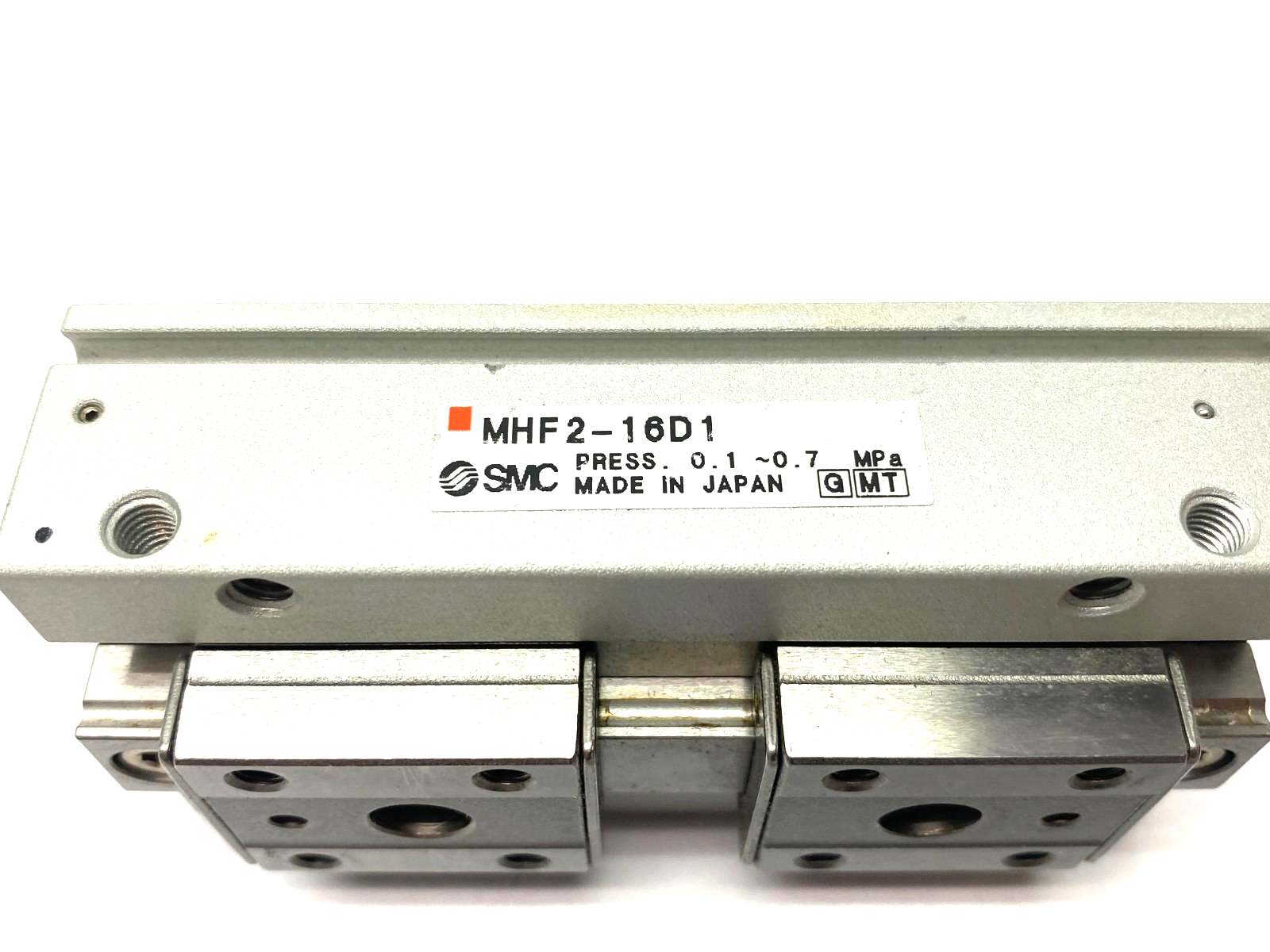 SMC MHF2-16D1 Low-Profile Pneumatic Gripper, 2-Finger, 16mm Stroke Per Jaw - Maverick Industrial Sales