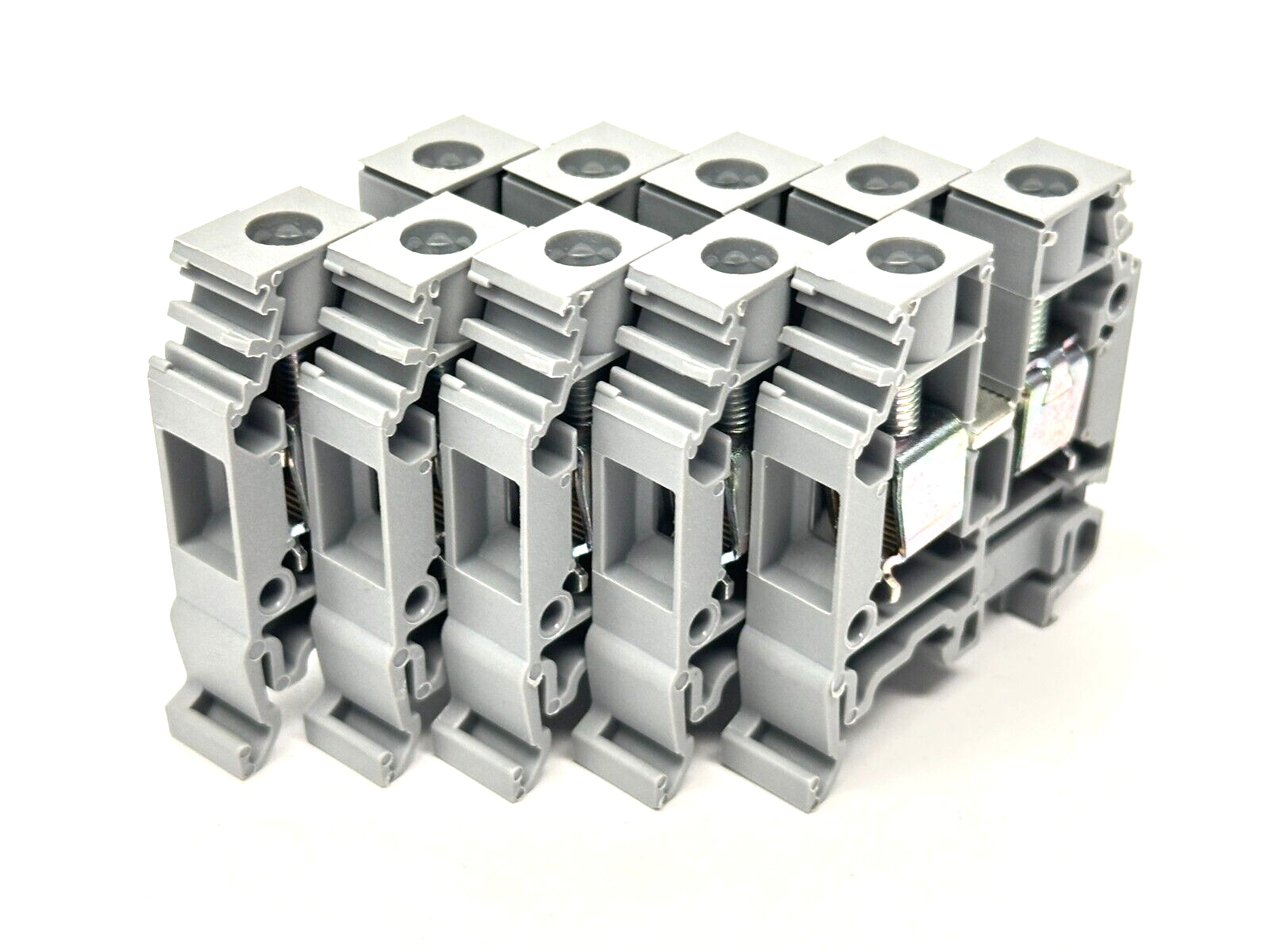 Entrelec 1SNA115120R1700 Terminal Blocks Grey M10/10 LOT OF 5 - Maverick Industrial Sales