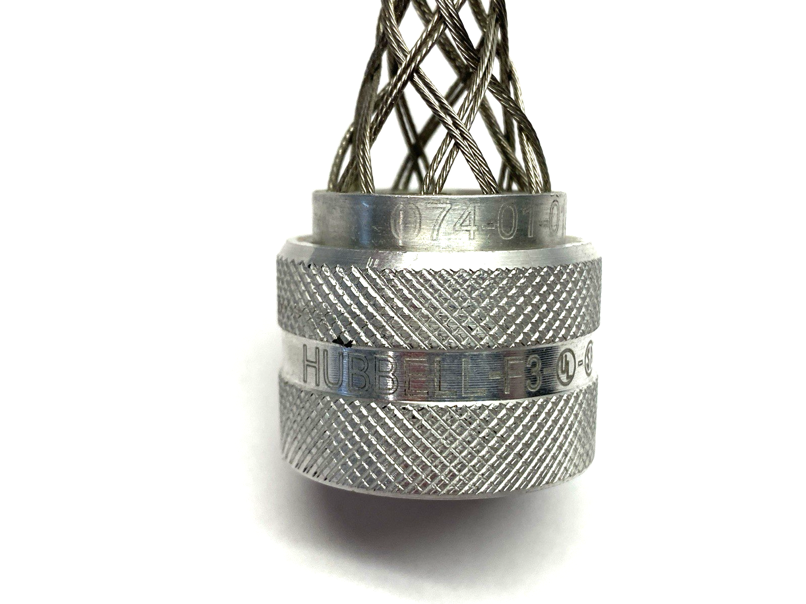 Hubbell Kellems 074-01-018 Strain Relief Cord Grip MISSING HEX CONNECTOR - Maverick Industrial Sales