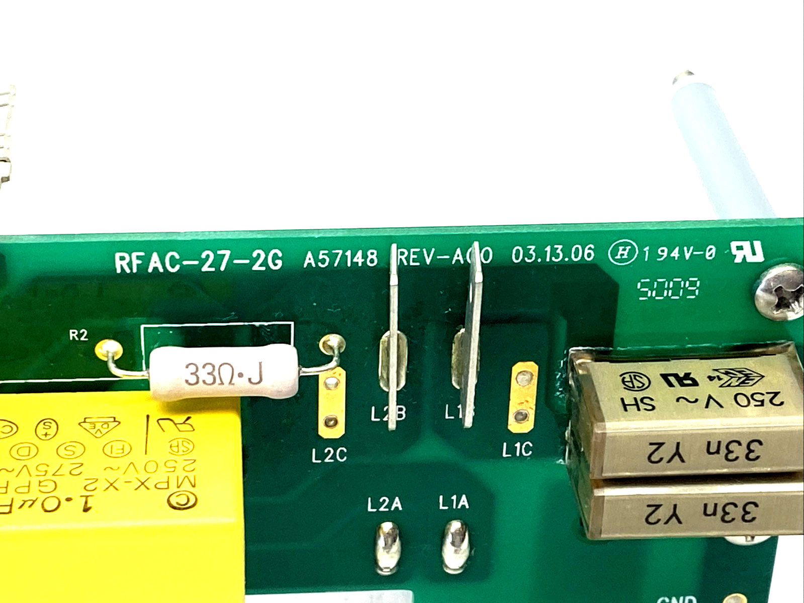 KB Electronics 9512G Penta Power AC Line Filter RFAC-27DS RFAC-27-2G - Maverick Industrial Sales