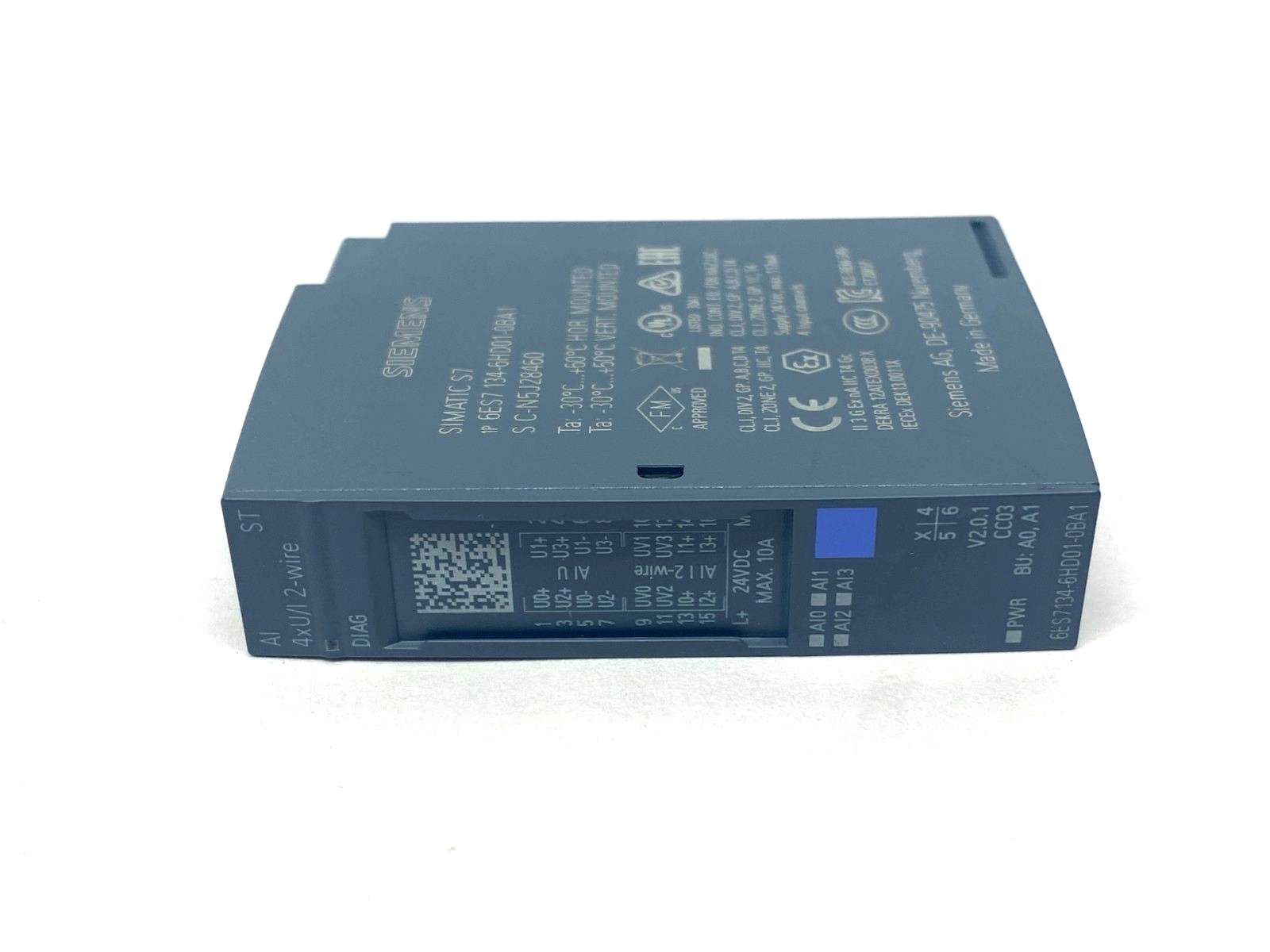 Siemens 6ES7 134-6HD01-0BA1 SIMATIC ET 200SP Analog Input Module AI 4xU/I - Maverick Industrial Sales