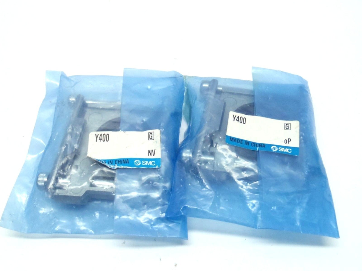 SMC Y400 Valve Mounting Spacer Coupling 7/8" LOT OF 2 - Maverick Industrial Sales