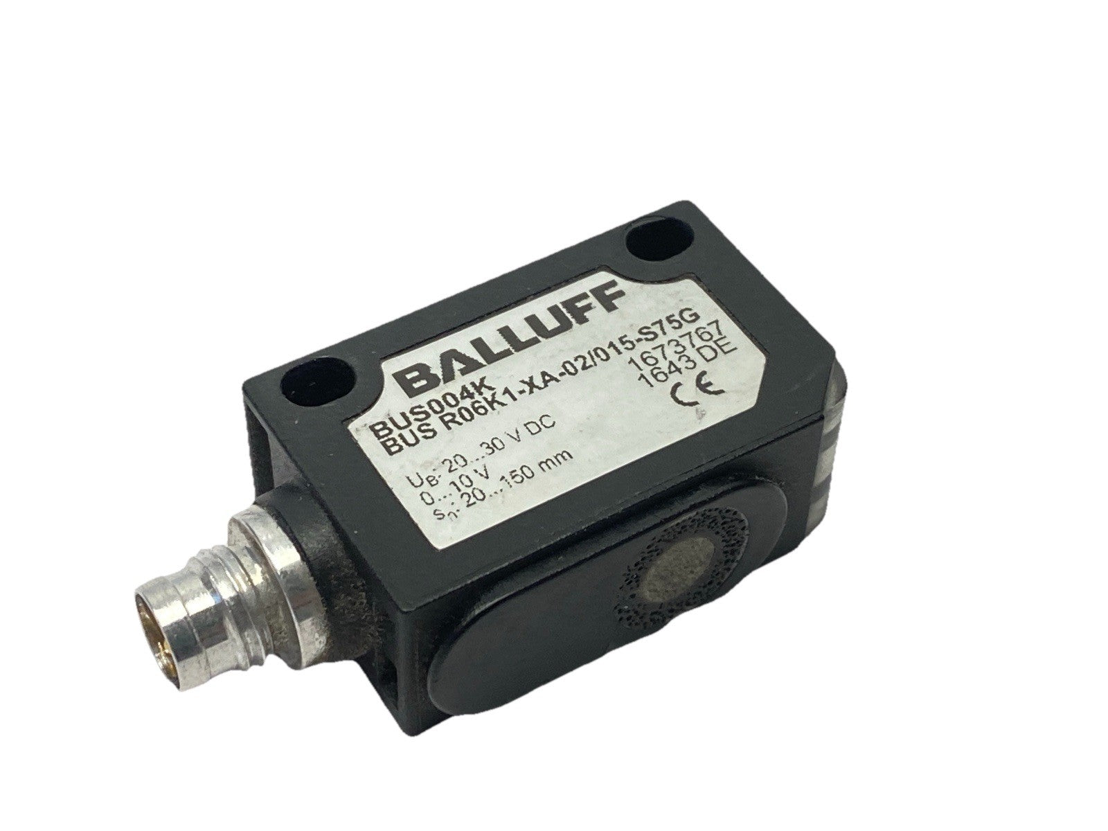 Balluff BUS R06K1-XA-02/015-S75G Ultrasonic Sensor BUS004K - Maverick Industrial Sales