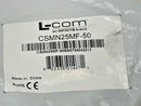 L-Com CSMN25MF-50 Deluxe Molded D-Sub Cable Male/Female DB25 50ft - Maverick Industrial Sales