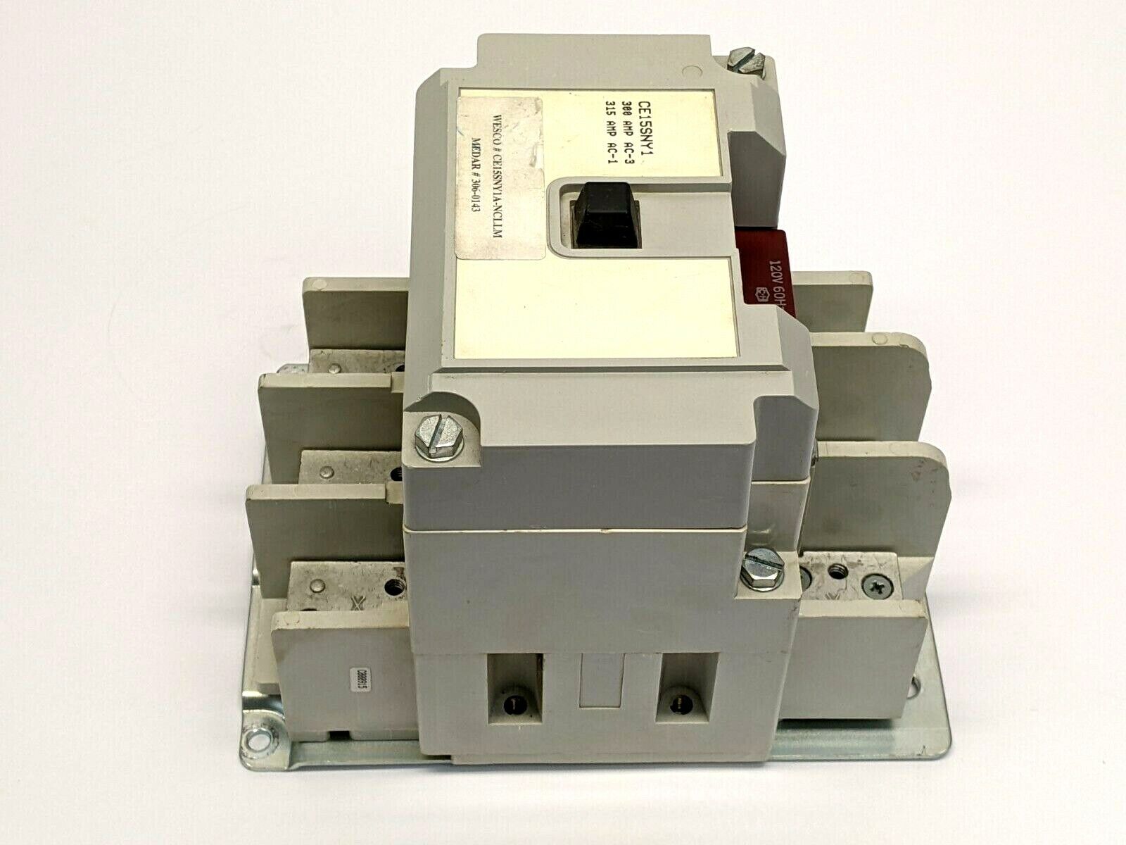 Cutler Hammer CE15SNY1 Contactor 300A AC-3, 315A AC-1 - Maverick Industrial Sales