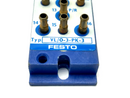 Festo VL/O-3-PK-3 Pneumatic Valve Front Plate 4233 NO VALVE - Maverick Industrial Sales