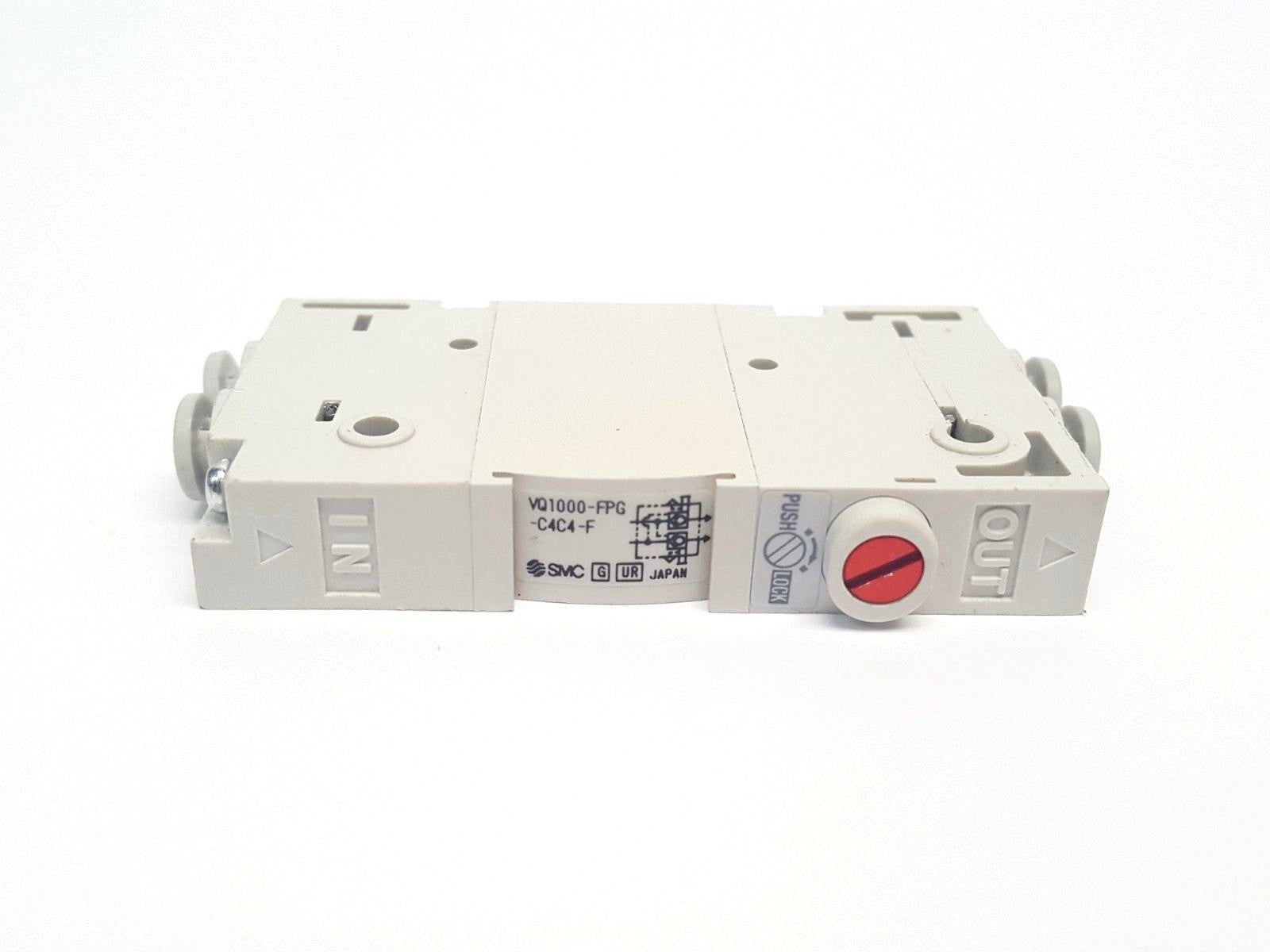 SMC VQ1000-FPG-C4C4-F Check Block Perfect Double 4mm Fittings - Maverick Industrial Sales