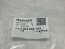 Bosch Rexroth 3842548753 Cap Cover 45X45 ESD Black LOT OF 15 - Maverick Industrial Sales