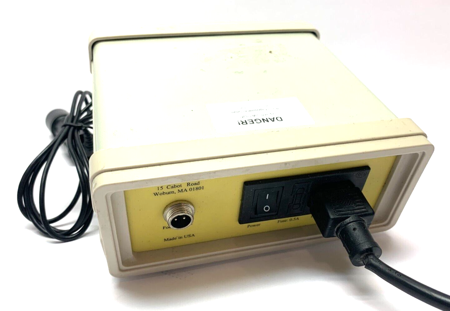 Agiltron 365A Solid State UV Light Curing Spot Lamp NO FOOT PEDAL - Maverick Industrial Sales
