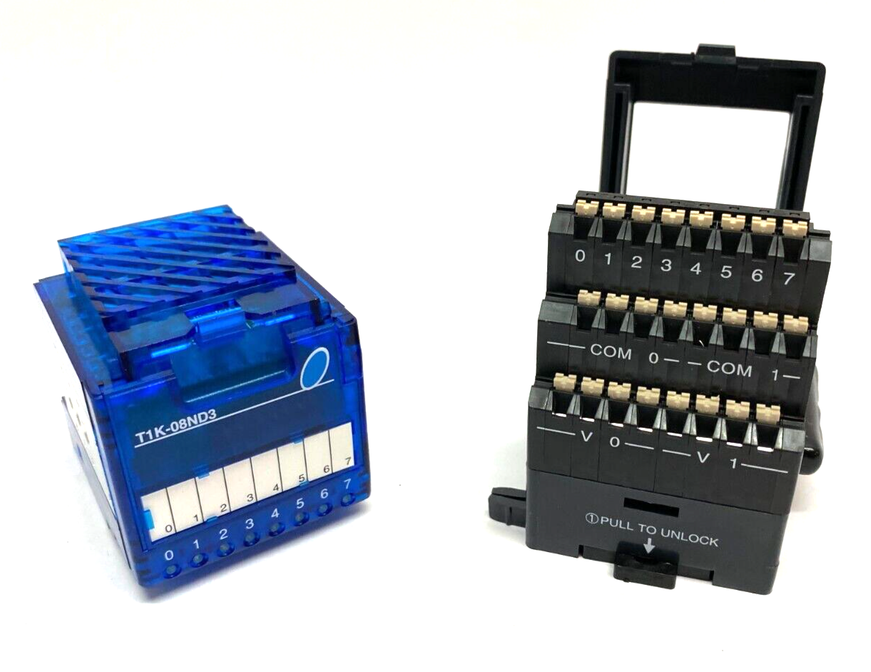 Automation Direct T1K-08ND3 Terminator I/O Discrete Input Module T1K-08B-1 Base - Maverick Industrial Sales