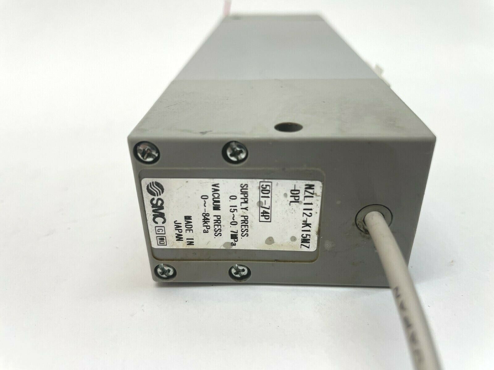 SMC NZL112-K15MZ-DPL Vacuum Ejector - Maverick Industrial Sales
