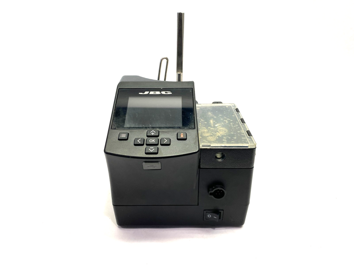 JBC ALU-110VA Auto Feed Soldering Station 110-130V 180W 50/60Hz TURNS ON - Maverick Industrial Sales