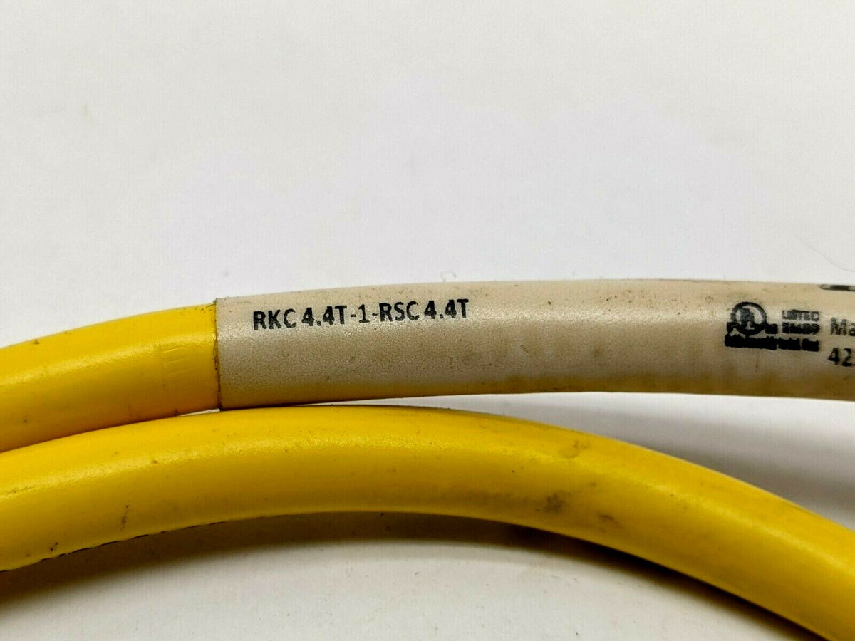 RKC 4.4T-1-RSC 4.4T | Turck EuroFast Cable Assembly U5262 - Used - Maverick Industrial Sales