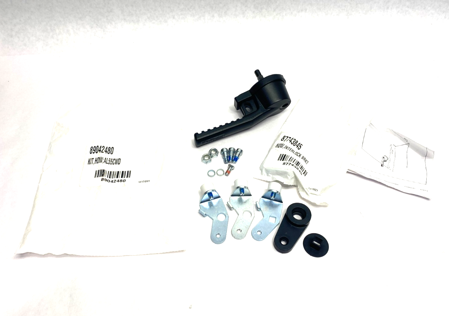 AL55CWD | Hoffman nVent PowerGlide Defeater Handle Kit Black Steel - New – Open box - Maverick Industrial Sales