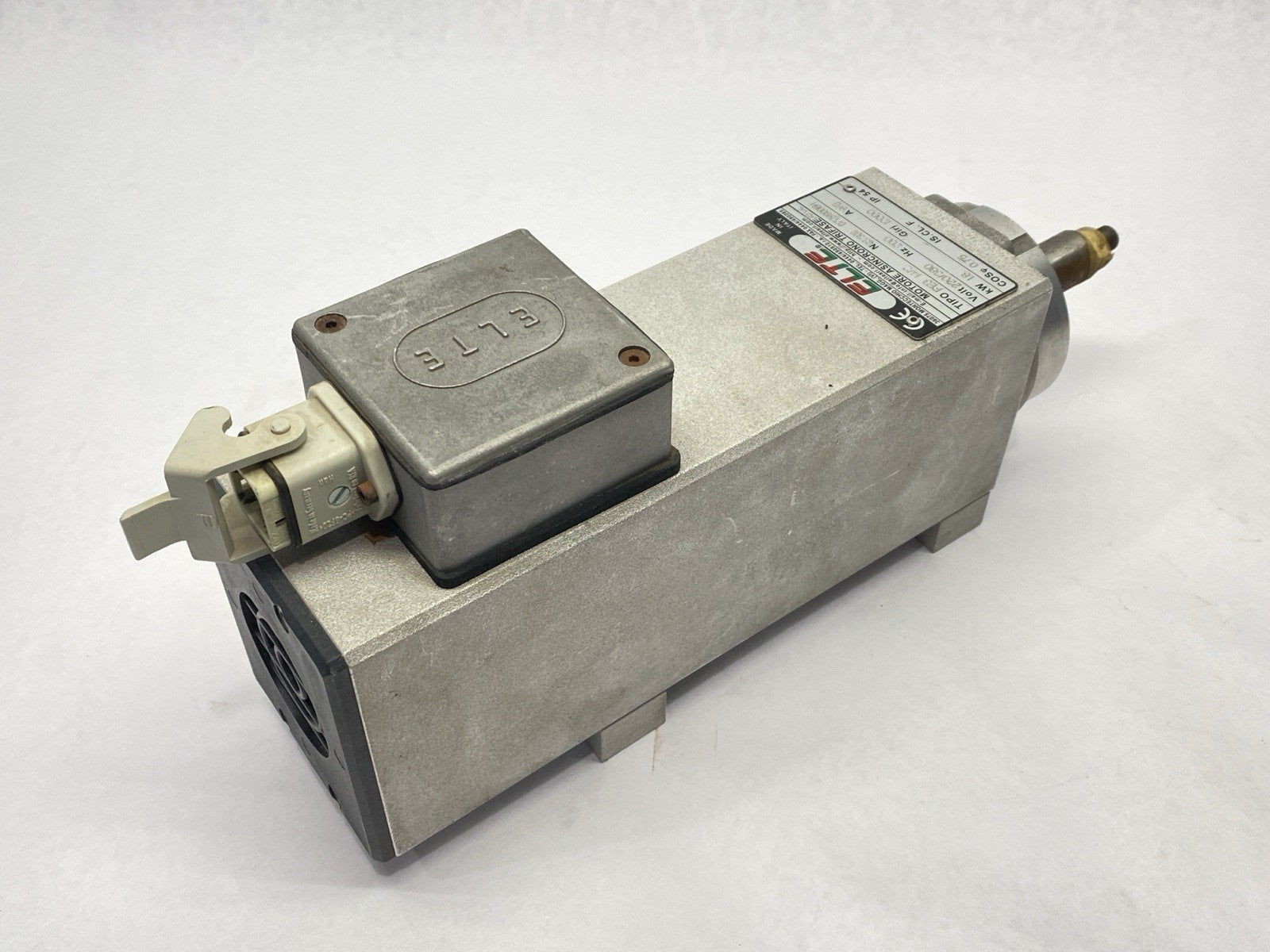 PE3 14/2 | Elte Precision Electric Spindle Motor 12000RPM 9/5A 220/380V 077519006H - Used - Maverick Industrial Sales