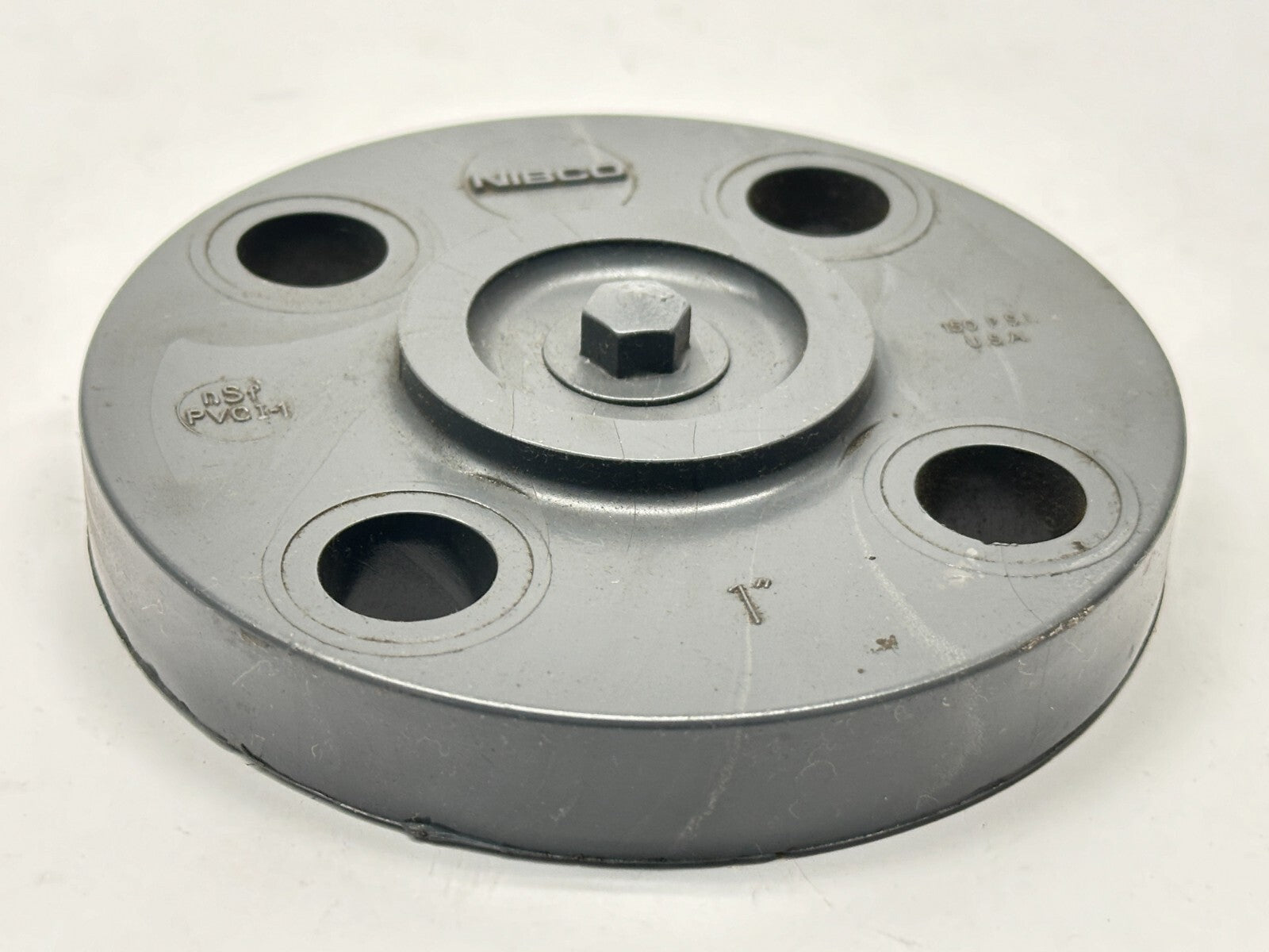 Nibco 4519-H 1" Blind Flange PVC Schedule 80 CA16400 - Maverick Industrial Sales
