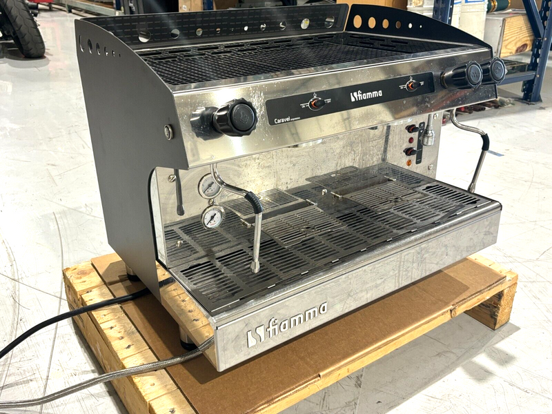 Fiamma Caravel 2 TC Commercial Espresso Machine, Two Group Head - Maverick Industrial Sales