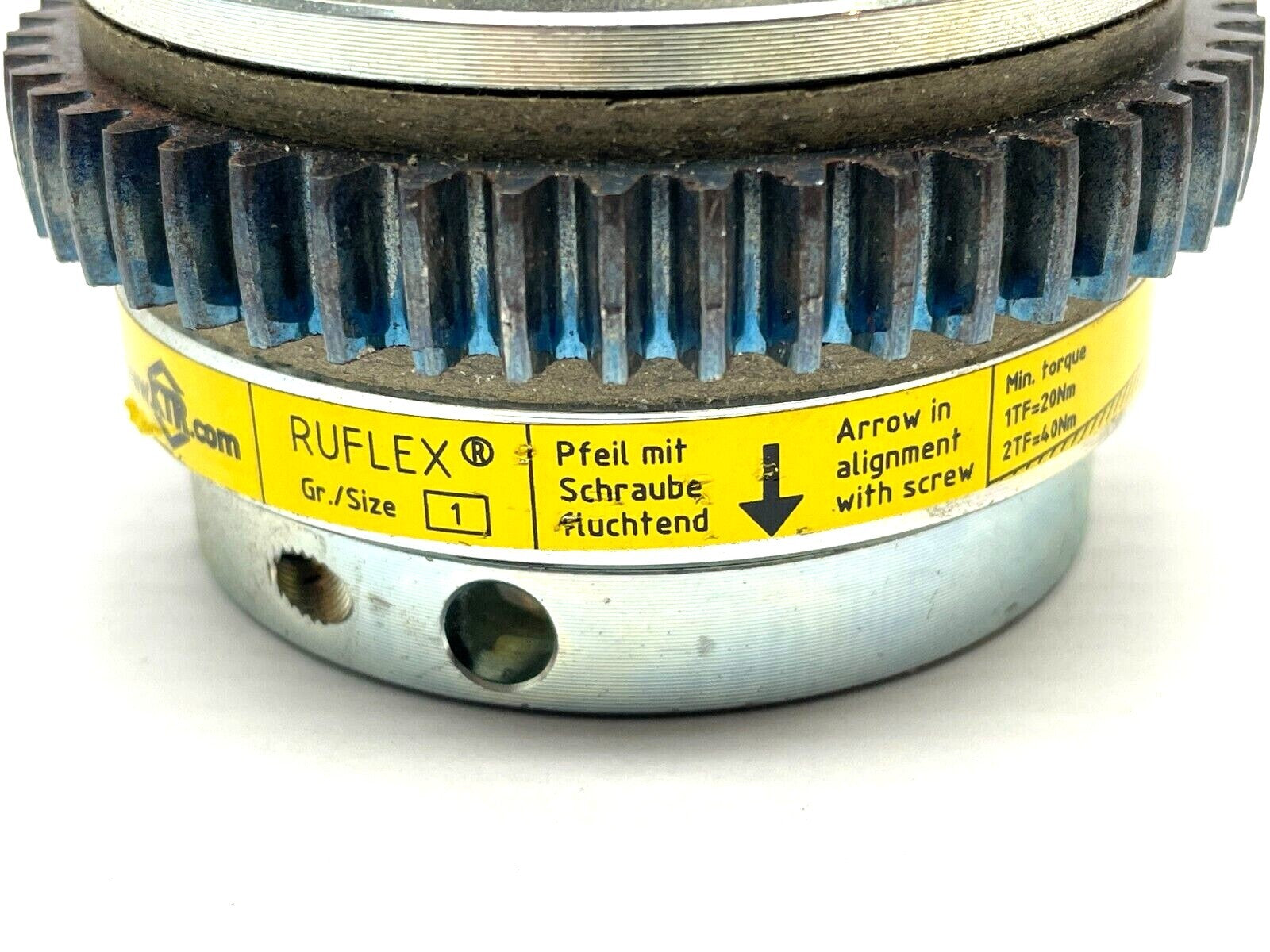 KTR Ruflex Torque Limiter Size 1 5600RPM 1-1/2" Bore w/ Keyway - Maverick Industrial Sales