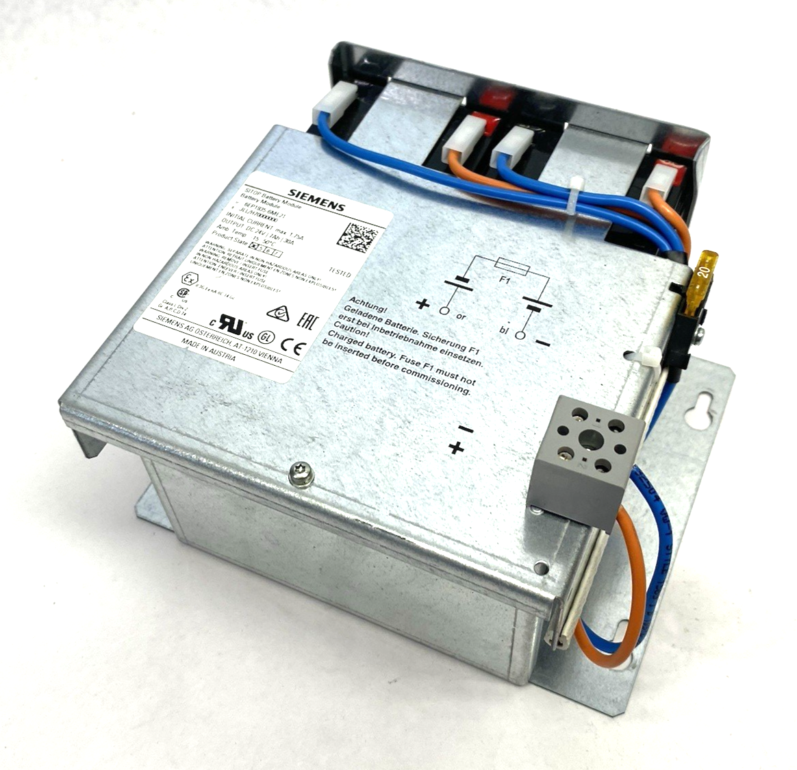 Siemens 6EP1935-6ME21 SITOP Battery Module/24V/7AH - Maverick Industrial Sales