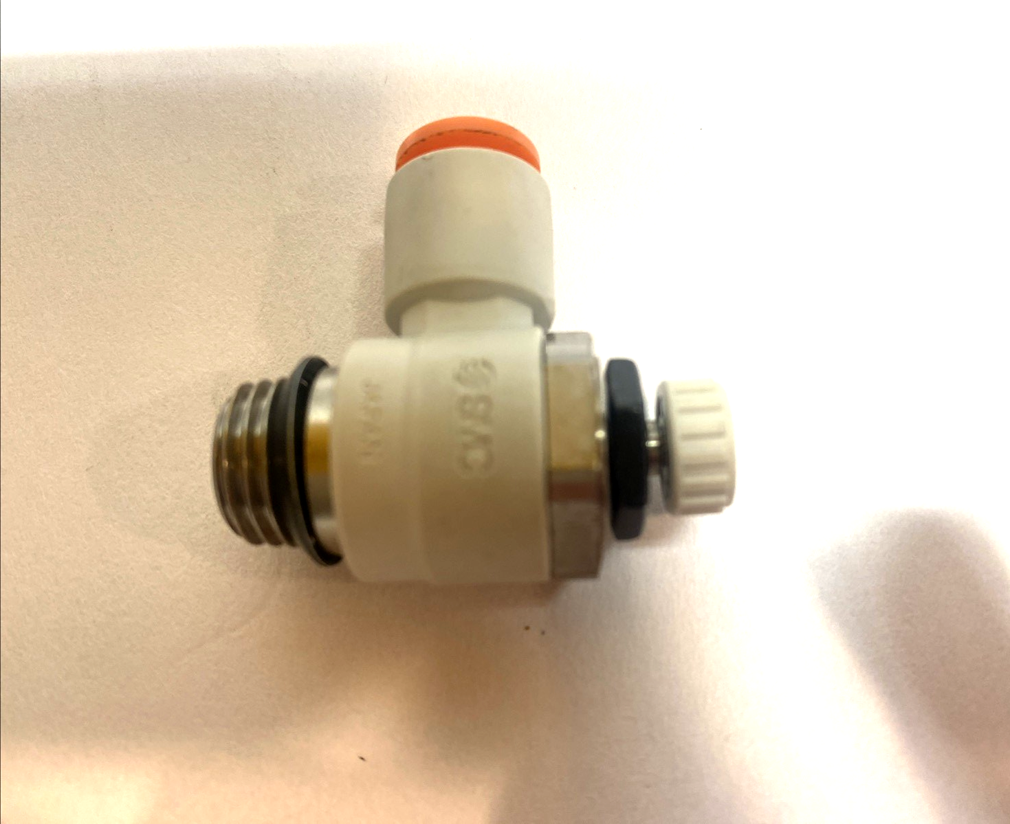 SMC AS3201F-N03-07SD Flow Control Elbow Fitting LOT OF 2 - Maverick Industrial Sales
