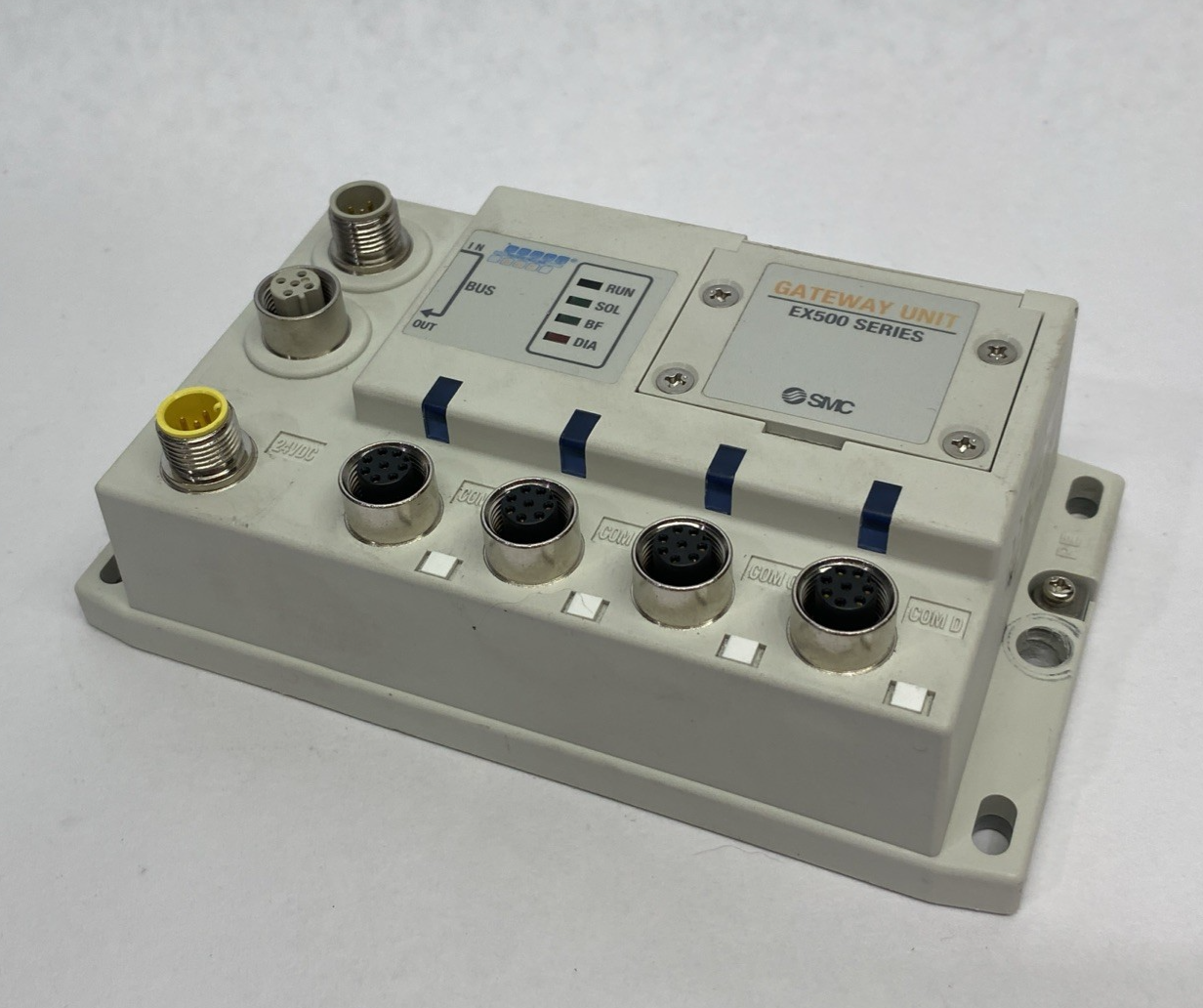 SMC EX500-GPR1A PROFIBUS Serial Interface IO Unit, 64/64 - Maverick Industrial Sales