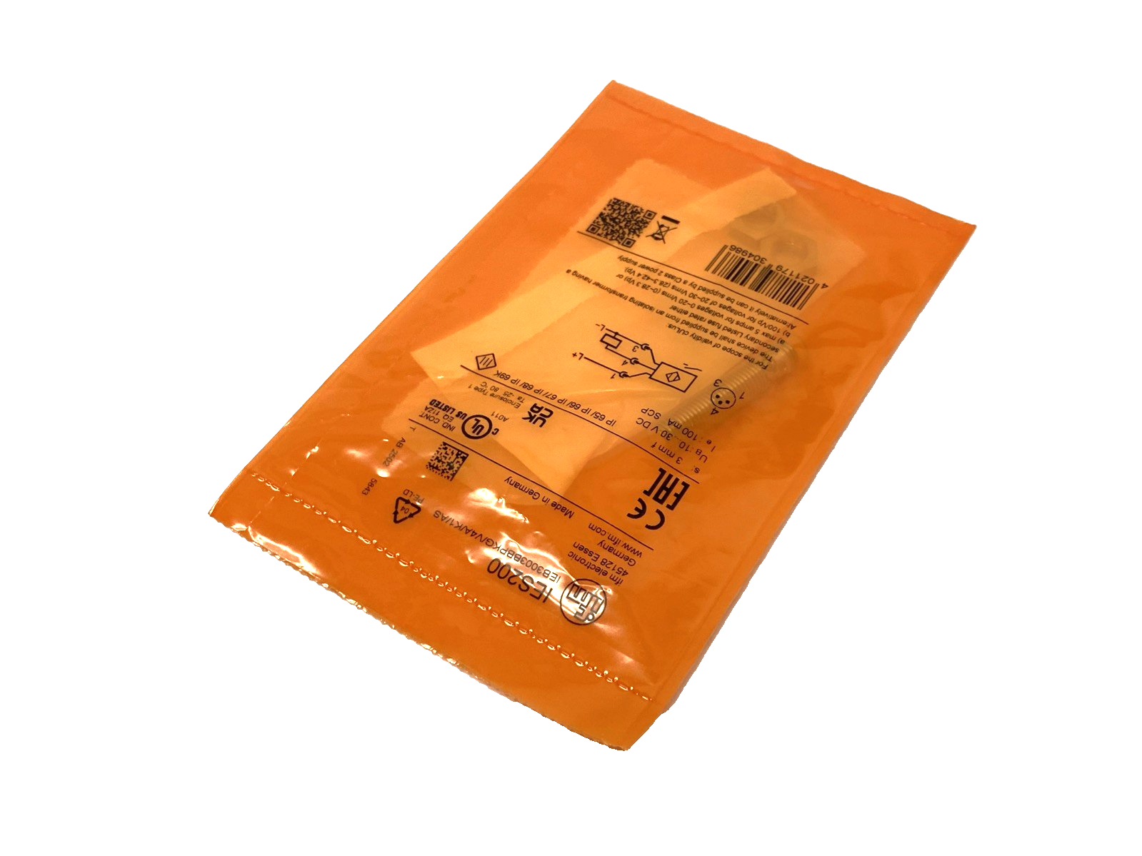 IES200 | ifm Inductive Sensor M8 3-Pin IEB3003BBPKG/V4A/K1/AS - New - Maverick Industrial Sales