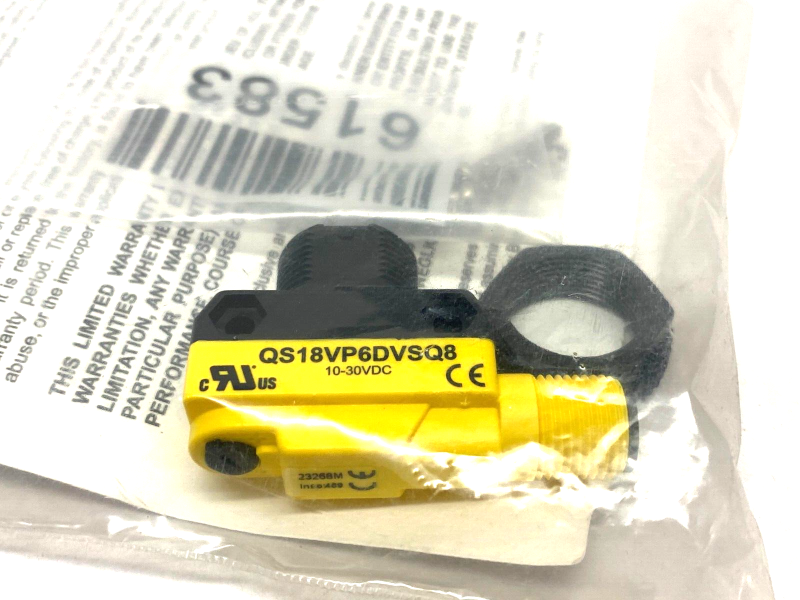 Banner QS18VP6DVSQ8 WORLD-BEAM All Purpose Photoelectric Sensor M12 Inte. 805583 - Maverick Industrial Sales