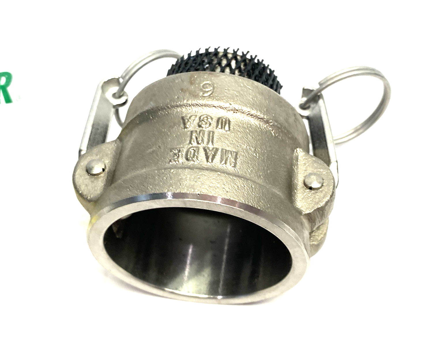 6795K132 | Stainless Steel Cam-and-Groove Hose Coupling 2-Lever 1-1/2 NPT Male - New - Maverick Industrial Sales