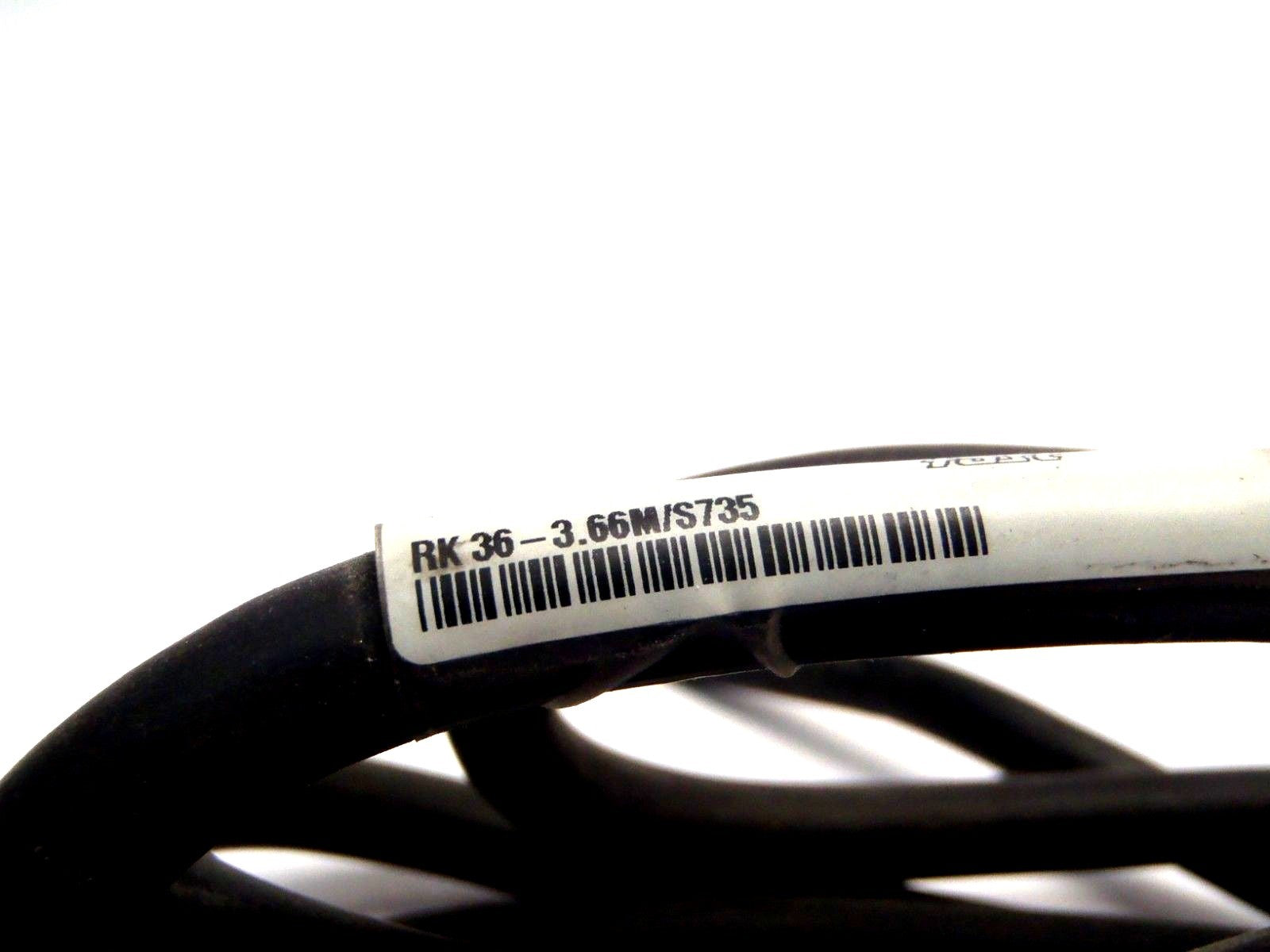 RFID 719-0015-00 Black Radio Antenna Hockey Puck w/ Turck Minifast Cable U2140-0 - Maverick Industrial Sales